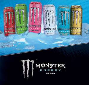 Zero Sugar Monster Ultra Energy Drink 9x 500ml Any 2 for £16 (18 Cans)