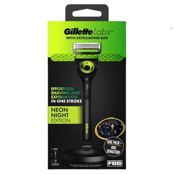 Gillette Labs Neon Night X Football Beyond Border Razor Member Price £11.24 + Free Click & Collect @ Superdrug