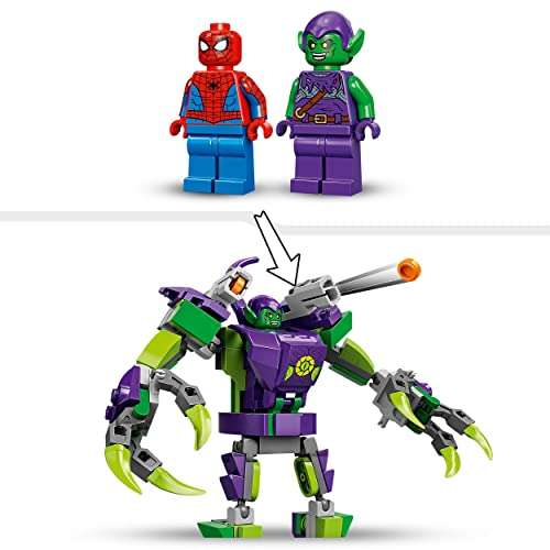 LEGO Marvel Spider-Man 76219 Spider-Man & Green Goblin Mech Battle - £10.50 at checkout @ Amazon