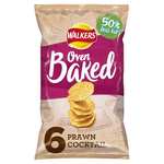 Walkers Oven Baked Prawn Cocktail Multipack Crisps, 32 x 37.5g (£8.22 S&S)