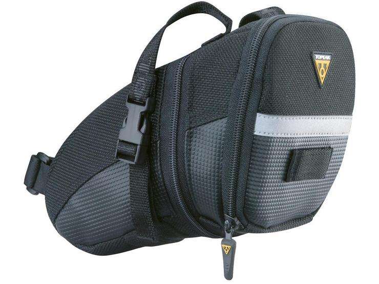 Topeak Aero Wedge Saddle Bag - With Strap medium £7.60 with code + Free collection @ Halfords