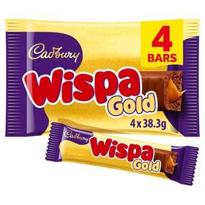 Cadbury Wispa Gold Chocolate Bar Multipack - Wolverhampton