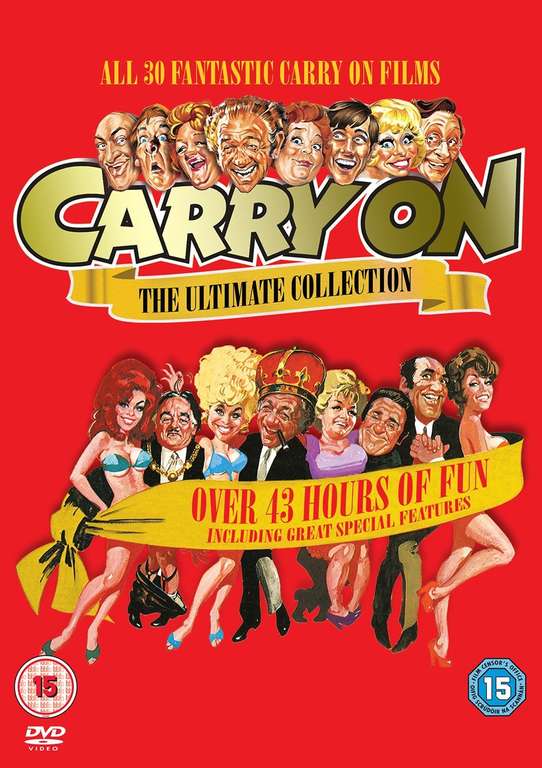 Carry On Collection 30 films DVD £24.40 @ Rarewaves