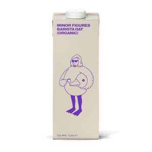 Minor Figures Oat (organic) milk 1l - minimum quantity 3