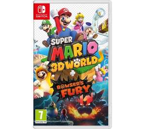 Super Mario 3D World & Bowser's Fury Nintendo Switch £34.99 with code @ Currys
