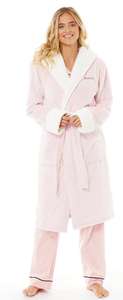 Bench Womens Rhiannon Dressing Gown Pink Reduced