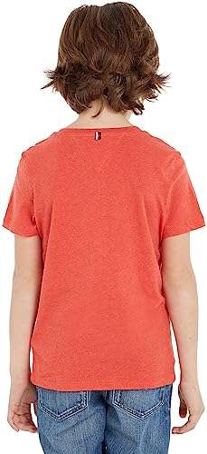 Tommy Hilfiger Boy\'s Basic Cn Knit S/S T-Shirt | hotukdeals | Rundhalsshirts