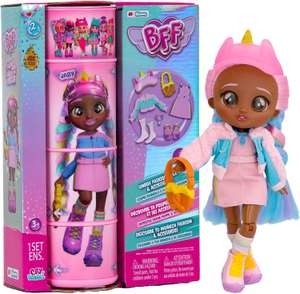 BFF by Cry Babies S2 Jassy Collectible fashion Doll with long Hair, fabric Clothes & 9 Accessories