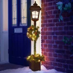 Argos Home 4ft Christmas Lantern With Wreath - £17.50 + Free Click and Collect In Very Limited Locations @ Argos