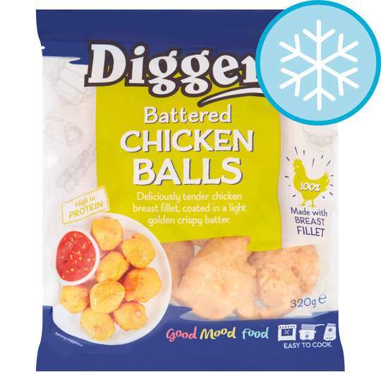 Diggers Batter Chicken Balls 320G Clubcard Price