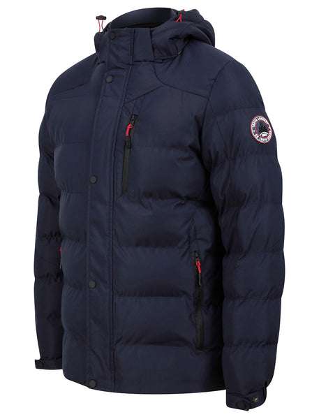 Men's Yorkshire Quilted Puffer Coat With Hood - £35.99 + £2.80 delivery @ Tokyo Laundry