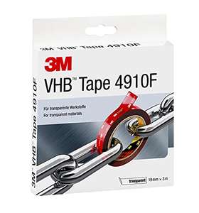3M VHB 4910F Double Sided Adhesive Tape £7.90 / Subscribe & Save £7.51 @ Amazon