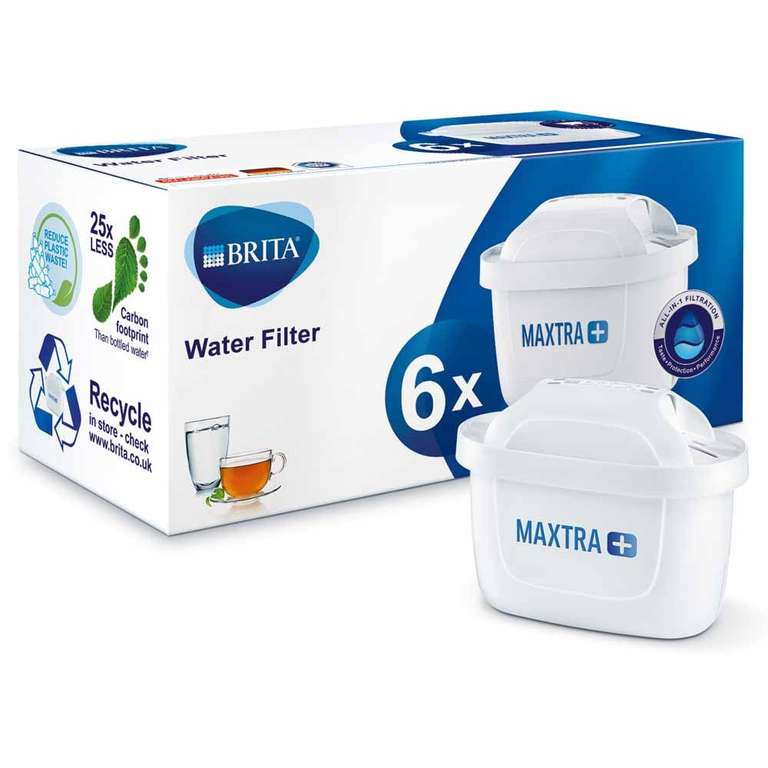 Brita Maxtra Water Filter 6-pack - £10 instore @ Asda (Chesterfield)