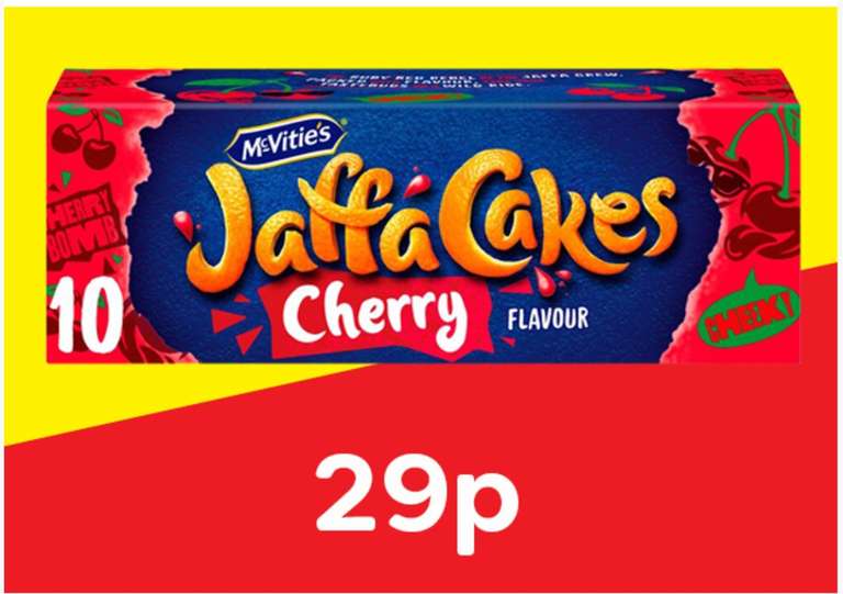 Jaffa Cakes - Cherry - 10 pack