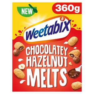 Weetabix Chocolate and Hazelnut Melts 360g - Leeds