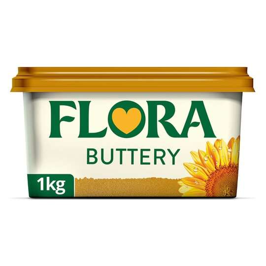 Flora Buttery Spread 1Kg £3.50 Clubcard Price @ Tesco