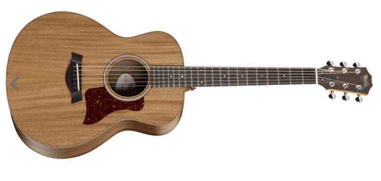 Taylor mini-e GS mahogany, koa and koa plus electro-acoustic guitar - £575 @ Reid's Music
