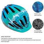 Bike Helmet Kids, Kopobob Adjustable Bike Helmet with Light for Boys and Girls (50-57cm) - £15.35 with voucher @ Amazon