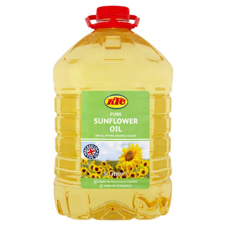 KTC Sunflower Oil 5L - £7.10 @ Sainsburys