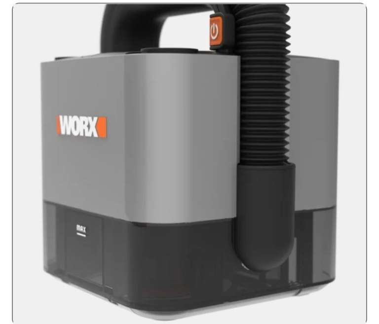 Worx Cube Vac cordless compact vacuum cleaner 20V - with battery and charger £59.99 with code at Worx