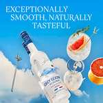 GREY GOOSE Premium French Vodka, With Branded Glass, Gift Set. 40% ABV, 70cl / 700ml £33.99 / £30.59 With S&S @ Amazon