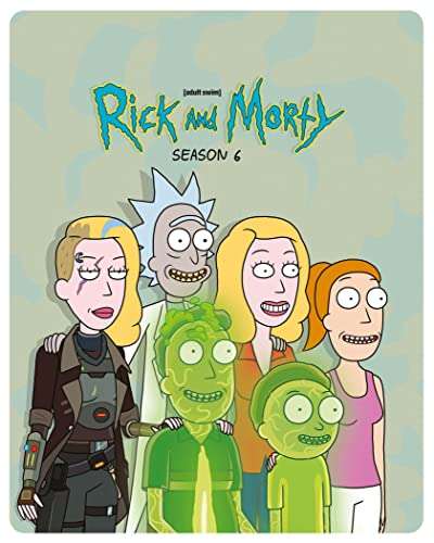 Rick and Morty: Season 6 Steelbook - Blu-ray