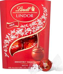 Lindor Milk Chocolate Truffles Box 37g - Min spend £22.50 (BBE 31 Aug 2024)