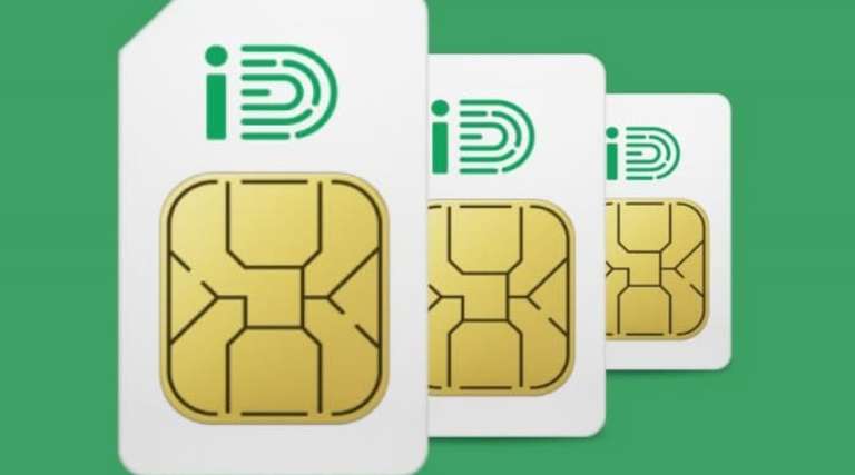 iD mobile 70GB 5G data, Unltd min / text - upto 30GB EU roaming - £10 a month - One month contract (£11 Topcashback)