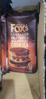 Foxes Half Coated chocolate biscuits 175g - Letchworth Garden City