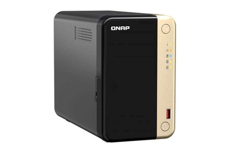 QNAP TS-264-8G | 2-Bay, Intel Quad-core CPU, 2.5Gbe, 8GB RAM - Sold by Amazon EU