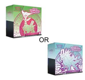 Pokémon Temporal Forces Elite Trainer Box ETB Iron Leaves / walking wake - New & Sealed PREORDER w/code sold by sports cards centre