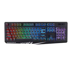 Mad Catz S.T.R.I.K.E. 2 Membrane RGB Gaming Keyboard - £13.94 Delivered Using Code @ Laptop Outlet