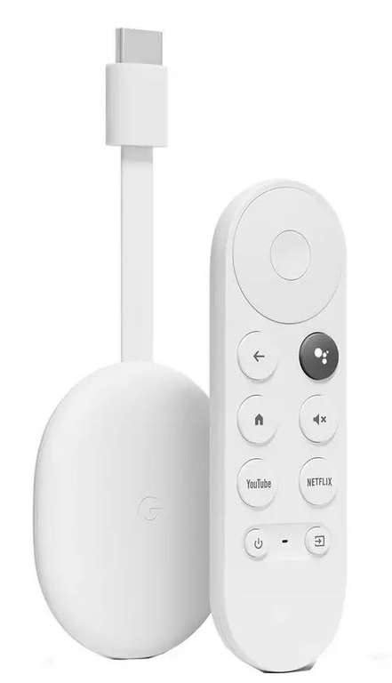 Google Chromecast with Google TV HD - £24.99 / 4K - £44.99 (£39.99 with £5 off £40 marketing signup code) Free Click & Collect @ Argos