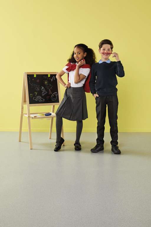 Aldi School £5 bundle returns - Includes two polo shirts, one sweatshirt, and a choice of trousers or a pleated skirt for £5 + More