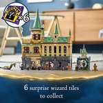 LEGO Harry Potter Hogwarts Chamber of Secrets Castle Toy with The Great Hall, 20th Anniversary Model Set with Collectible Golden Minifigure