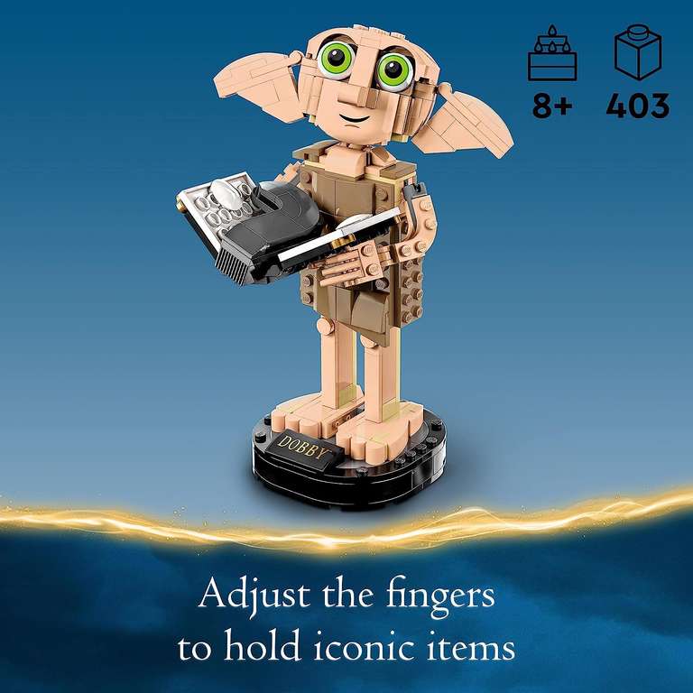 LEGO 76421 Harry Potter Dobby the House-Elf w/voucher