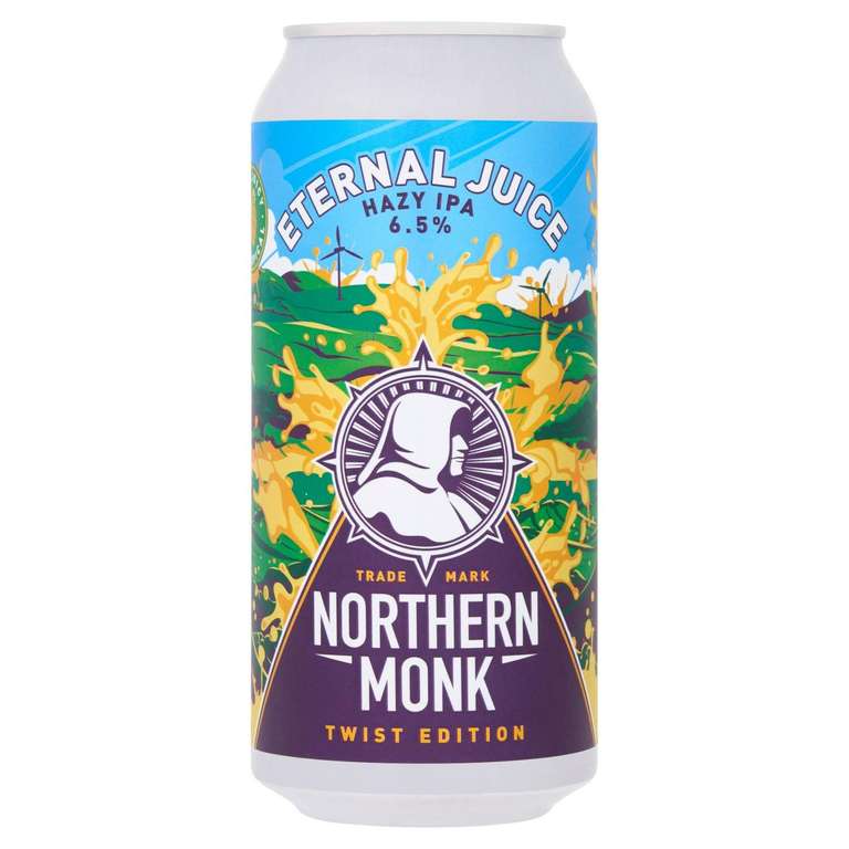 Northern Monk 440ml 6.5% Eternal Juice Hazy IPA with nectar at Wandsworth Southside
