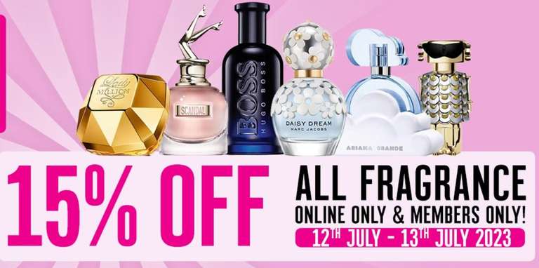 15% off All Fragrances Online & Members Only + Free Click & Collect E.g Lacoste L.12.12 French Panache EDT 100ml £28.05 @ Superdrug
