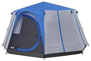 Coleman Tent Octagon, 6 Man Festival Dome Tent, 6 Person Family Camping Tent