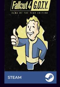 10% Off on Games eg. Fallout 4: Game of the Year Edition on Steam - Using Code (Account Specific)