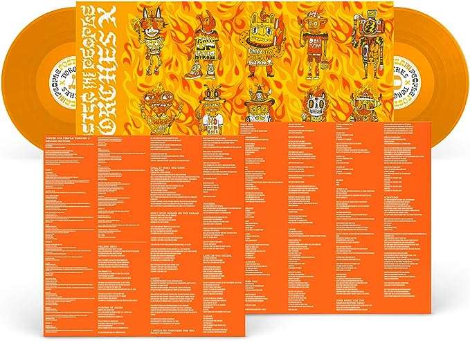 Foster The People "Torches X" deluxe edition orange vinyl w/code