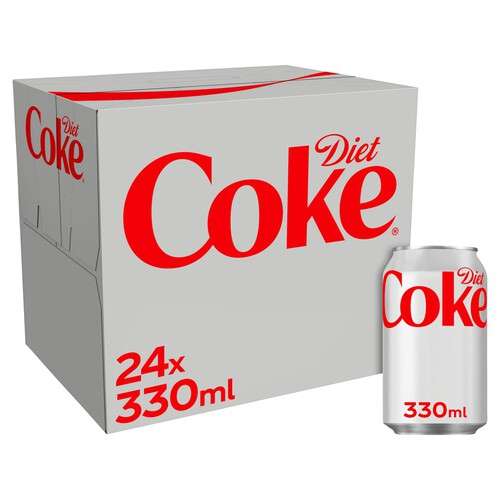 Diet Coke /Coke Zero 24 x 330ml - 2 for £16 @ Morrisons