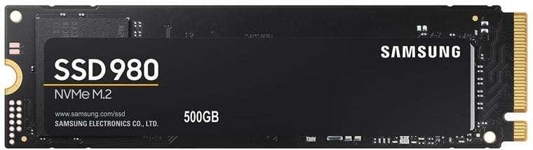 Samsung 980 500GB M.2 2280 NVMe PCIe 3.0 SSD
