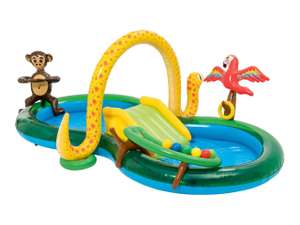 Playtive Jungle Paddling Pool - 12 Piece Set