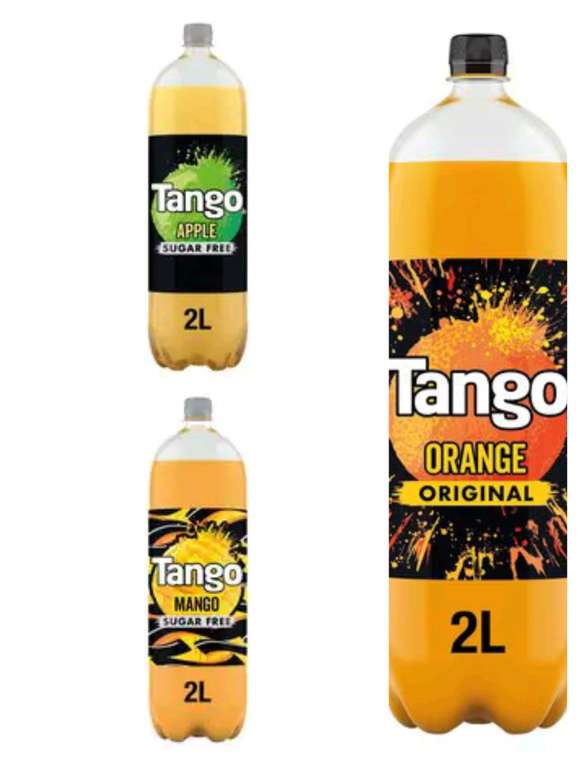 Any 3x Tango Orange Original/Mango SF/ Apple SF Bottle 2L - Clubcard Price