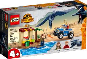 LEGO Jurassic World - 76945 Atrociraptor Dinosaur: Bike Chase / 76943 Pteranodon Chase £9 in store @ Tesco (Hanley, Stoke on Trent)