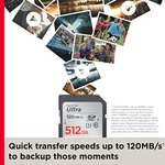 SanDisk Ultra 32GB SDHC Memory Card, Up to 120 MB/s, Class 10, UHS-I, V10 £5.99 @ Amazon