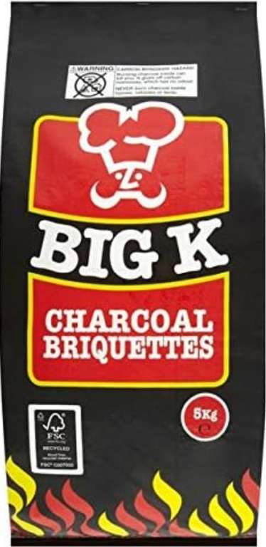Big K Charcoal Briquettes 5kg - Troon