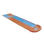 Bestway 16ft Single Lane Slip & Slide, Inflatable Water Slide with Built in Sprinklers £6.64 / Double Lane Slip & Slide £8.99