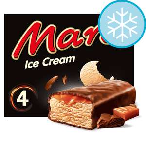 Mars Ice Cream 4 X 51G 2 for £3.50 (Clubcard price) @ Tesco